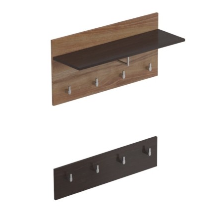 Sorento hanger, 245x800x570, oak stirling
