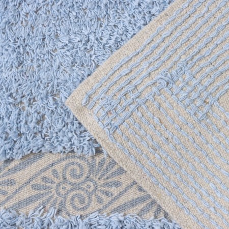 House rug of Venzel, 40 × 60 cm, blue color-3