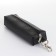 Key of zipper, length 16 cm, ring, carbine, black color