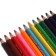 Pencils of 12 flowers "Kalyak-Malyak", three-sided, thick