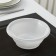A set of plastic disposable plates for soup, 600 ml, 12 pcs, white color