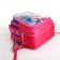 Children's backpack on the zipper "chosen", the color is pink