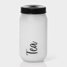 Glass Bank for bulk products Herevin Tea, 1 liter