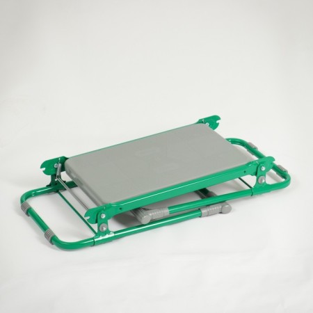 Bench-shift for giving nika folding 56x30x42.5 cm, green, up to 100 kg, for beds-6