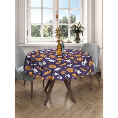 The tablecloth “Halloween”, Round, Saten, D = 150 cm-2