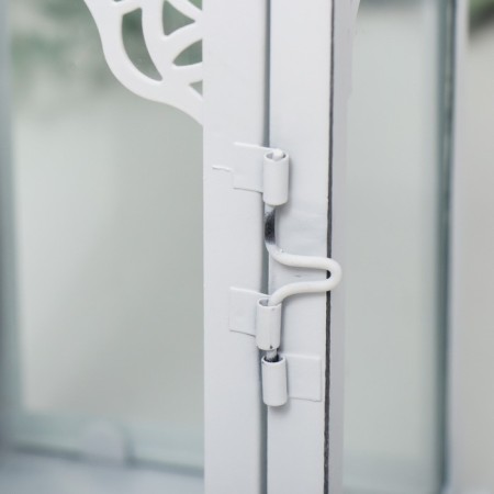 Climber Metal "Lantern - Opener" White 11.5x11.5x29 cm-1