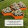 Glocked flowerbed, D = 60 cm, h = 15 cm, orange, Greengo