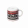 Porcelain shade mug "New Year. Deer ", 380 ml