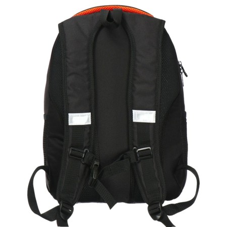 Youth backpack, 42 ​​x 31 x 13 cm, ergonomic back, Stavia "football", black-4