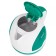 Electric KitFort KT-6607-2 kettle, 1 l, 1300 W, white-green