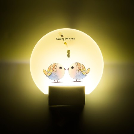Sconces "Birds" LED 6W 4000k white 19.5x6x19.5 cm-3