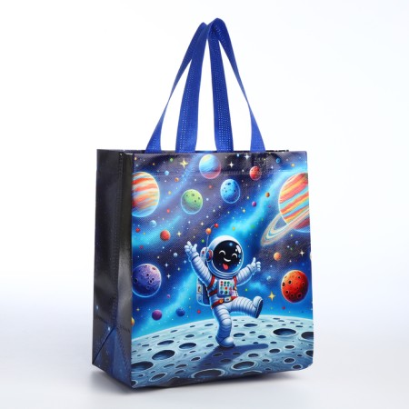 Bag children Cosmos, 23*12*25, Department without lightning, Blue