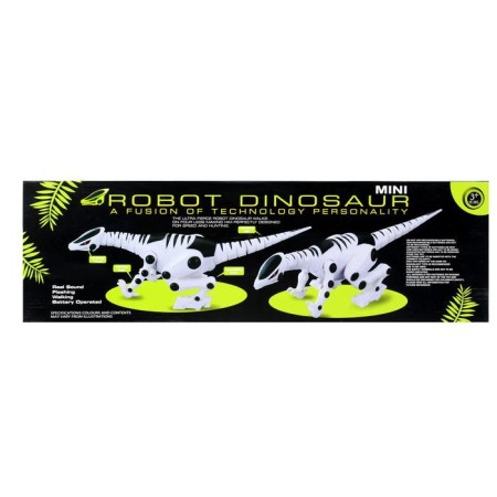 Rex dinosaurus, light and sound effects, works from batteries-3