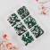 Decor for creativity Glass "Rhinestones. Dark green" d = 2-4.8 mm nr 1188 pcs 6x8x1.5 cm