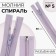 Lightning "Spiral", No. 5, detachable, automatic lock, 50 cm, lilac color