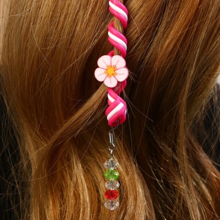 Hair decoration, spiral "for the most wonderful" 22 cm-1