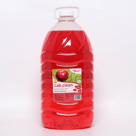 Liquid soap pink pink red apple, Pat 5 liter