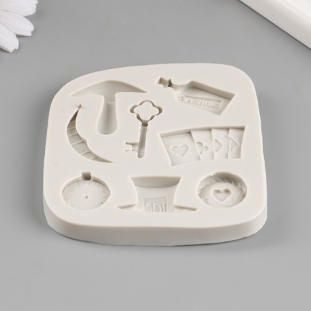 Mold Silicon "Film set" 8 items 9x8.6x1 cm-1
