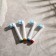 Luazon LP-007 nozzles for Oral B electric toothbrush, 4 pcs, in a set