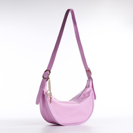 Women's bag of artificial leather Nazamok, 28*15 cm, lilac color-3