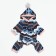 Zimovye jumpsuit for animals "Scandinavia", S (DS 20-22, OG 32-34, Osh 26 cm), mix