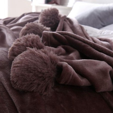 Super Ball bedspread, size 160x220 cm, mokko color-5