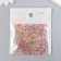 Round size 12/0 "Transparent with a colored middle" 20 g