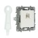 Computer outlet Legrand Etika 672241, RJ45, single, white