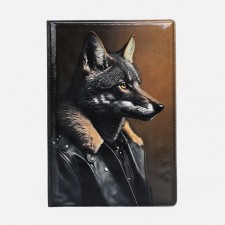 Passport cover, brown color