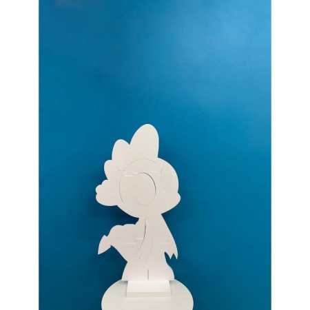 The frame for the aeromosaic figure "Dragon", white, 1 pc.-1