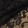 Lace cilia, 75 mm × 9 ± 0.5 m, in Bobin 3 pcs 3 m, black color