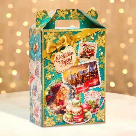 Gift box New Year's taste of childhood 18.5 x 10 x 30.5 cm