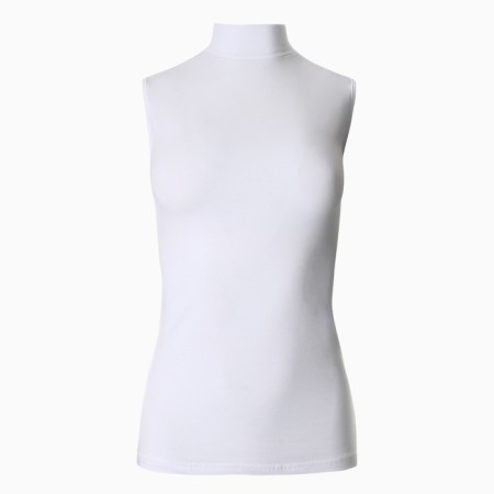 T -shirt female, white color, size 46 (l)-7