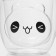 Glass mug with double walls "Panda", 300 ml
