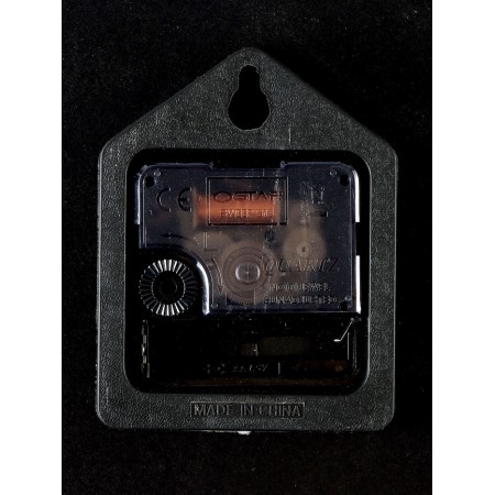 Watch Wall Interior "Piano", smooth move, D-40 cm, with a mirror-2