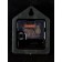 Watch Wall Interior "Piano", smooth move, D-40 cm, with a mirror