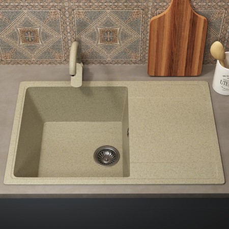 Uperwood Economwood Autonous Autonomous Office, oval, color 002 beige matte-3