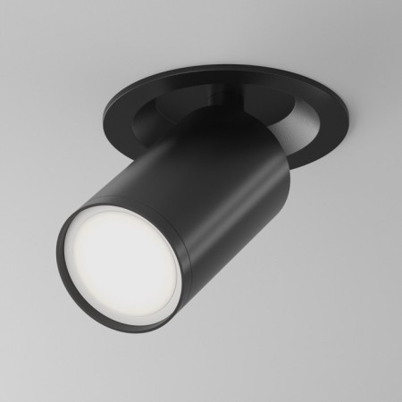 Technical C048CL-U-1B, 1xGU10, 10W, 5.2x5.2x12.3 cm, black color is black