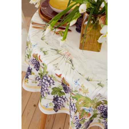 GPEC "Ethel" Provence d = 220 +/- 3cm, 100% cotton, sarzha 190 g/m2-3