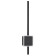 Sconces Citilux "Steg" CL203411, 12.5x61.5 cm, 1x17W, LED, Black Color Black
