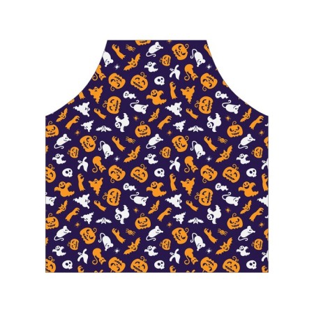 Apron kitchen with a photo priorter "Halloweena Vying", adjustable, size OS-2
