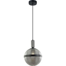 Светильник подвесной Rope 1xE27 40Вт, размер 25x25x41-150 см, цвет чёрный