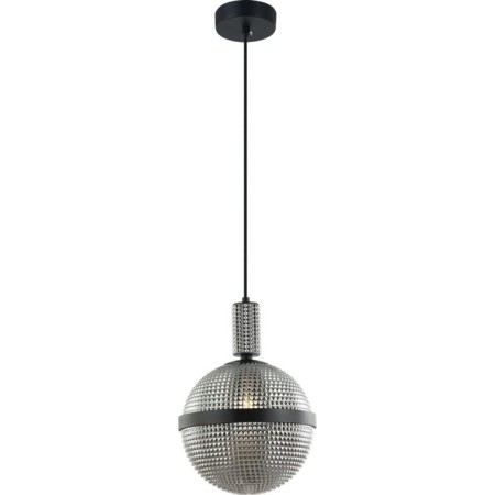 Suspension lamp Rope 1xe27 40W, size 25x25x41-150 cm, black color