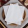 Baking package with a window, white, 21 x 25 cm