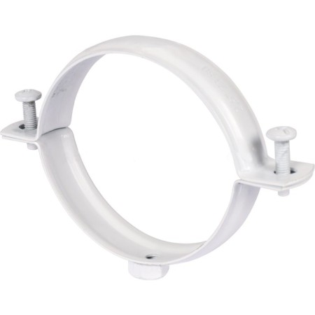 Элемент дымохода ROMMER RCA-0080-020111, крепление к стене, d=80 мм, металл, белое-3