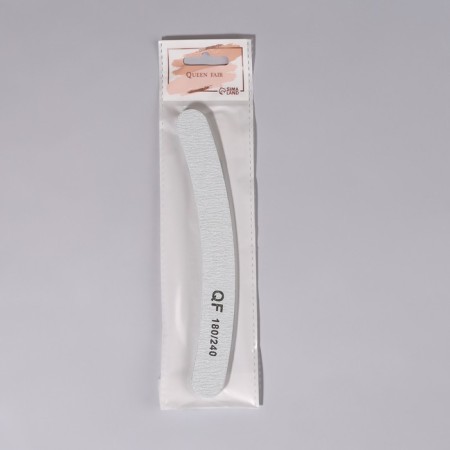 File - emery, abrasiveness 180/240, 18 cm, gray color-3