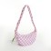 Women's bag over the shoulder, pink color 30*14*10 cm