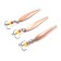 Vertical spin "Yaman" Malek with a tee, size 28 mm, 1.3 g, color copper