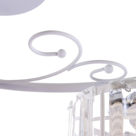 Chandelier 91286/2 E27 40W white-chrom 46x15x25 cm Bayerlux-3