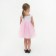Dress elegant children's KAFTAN, p. 30 (98-104 cm), white/pink